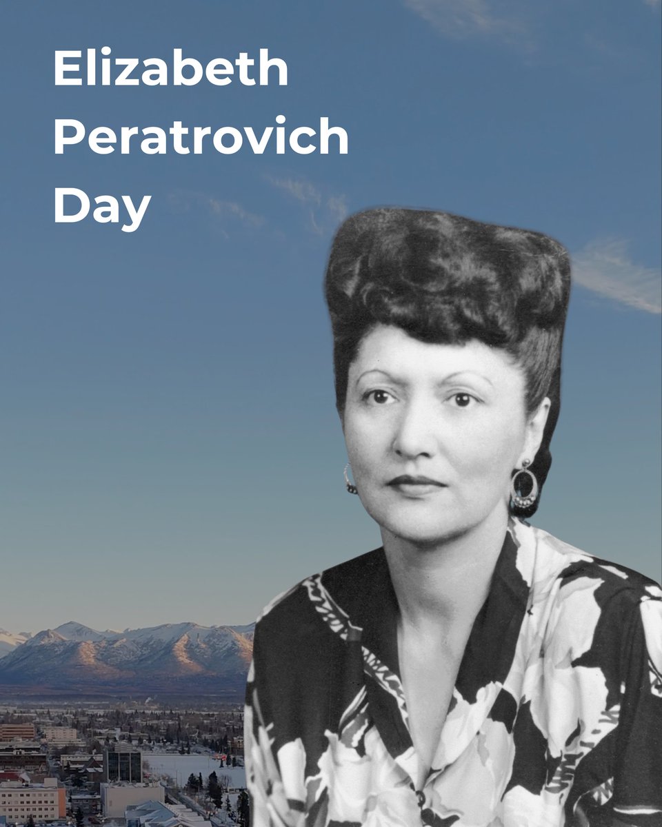 Today, Alaska honors Elizabeth Peratrovich. In 1945, Elizabeth stood before lawmakers in Juneau and spoke about fairness, dignity, and equal rights. The Alaska Anti-Discrimination Act was later passed, making Alaska one of the first places in America to protect civil rights by