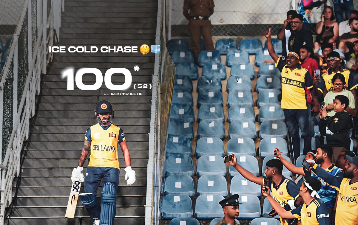 A T20 World Cup classic from Nissanka 🙌💙