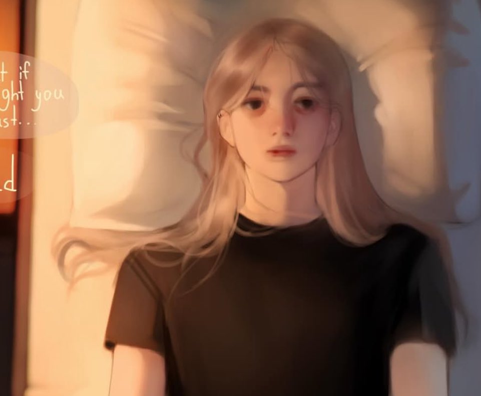 Jay always sleeps on the right side of the bed