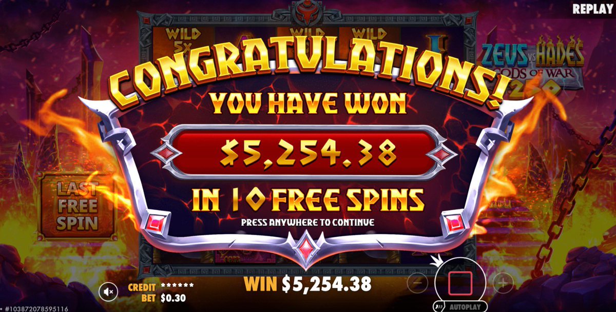 MetaWinner ‘Beat1’ just turned $0.30 into $5,254 playing Zeus vs Hades on metawin.com!

To celebrate their 17,514X we are GIVING AWAY $400 to 1 person who comments what they would do if they hit a 17,000X!