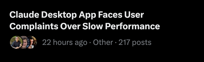 Complaints link preview