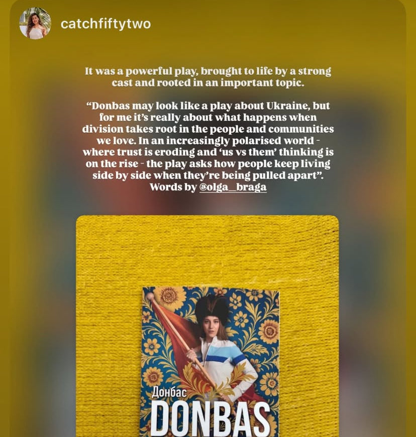 i_gil_'s tweet image. 11/ Donbas» продовжили на місяць бо солдаути
про-🇺🇦 іноземці пишуть захоплені відгуки, поки пʼєса розмиває межу між агресором і жертвою
Гуманізує окупантів нарівні з 🇺🇦. Подає опір як ірраціональний. Ігнорує злочини 🇷🇺

Все це від «🇺🇦 playwright» яка ходить до  Guardian Telegraph