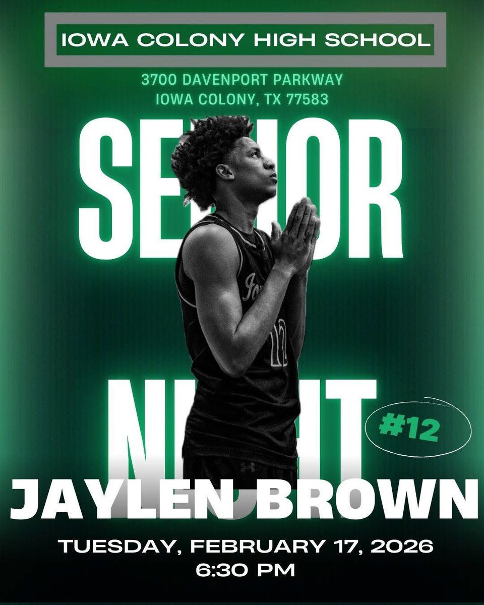 jayy_amare's tweet image. Final home game. 
Senior Night.
One team. 
One more time.

Be there. ❤️🔥 

#SeniorNight #FinishStrong #ICHoops #Together