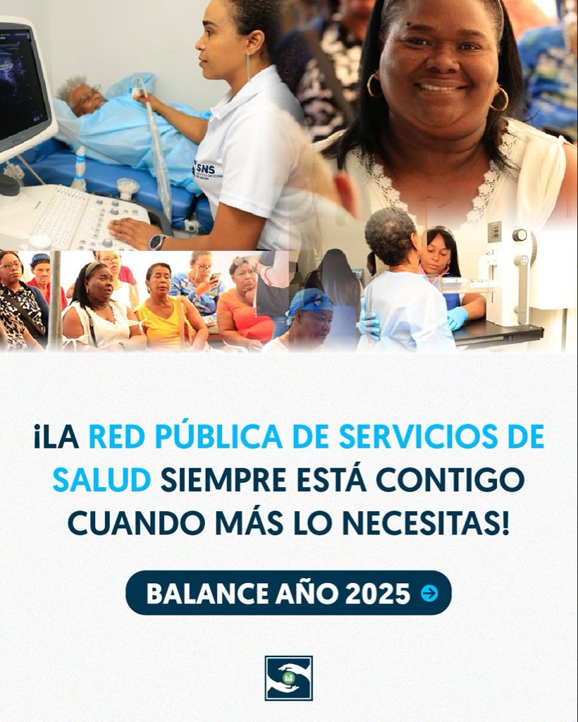 💙 A lo largo de 2025, la Red Pública de Salud acompañó a millones de personas en momentos clave de sus vidas, en comunidades grandes y pequeñas de todo el país.