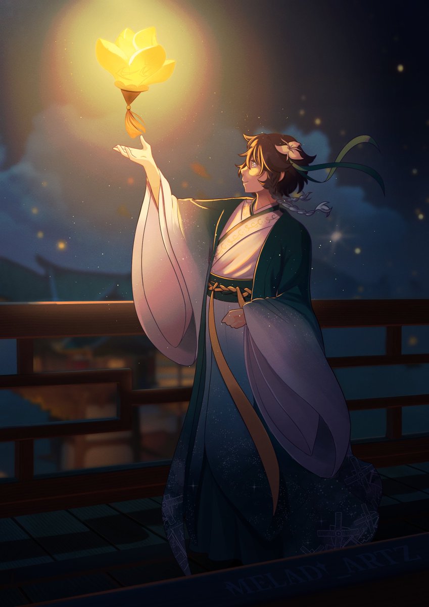 Happy Lantern Rite.

#venti #GenshinImpact #lanternrite