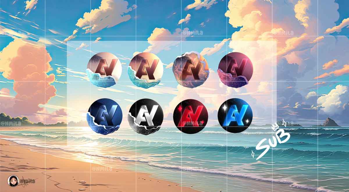 nmila_x's tweet photo. Badges Twitch réalisés pour @AymenZeRRR ✨ https://t.co/N4ZrsKFdNL
