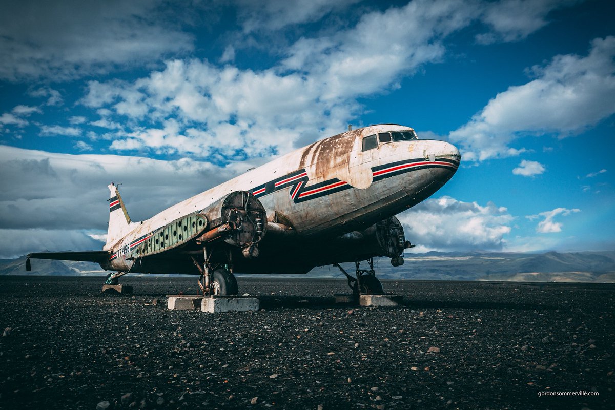 gsommerville27's tweet photo. Vast.
When visiting the iconic DC-3 Plane wreck in Iceland, I was surprised to find a second wreck a few metres away. This was towed here after crash landing elsewhere in the country.
- -
#PlaneWreck #Iceland #BlackBeach #Photography #solheimasandurplanewreck https://t.co/PtIfO9l79Q