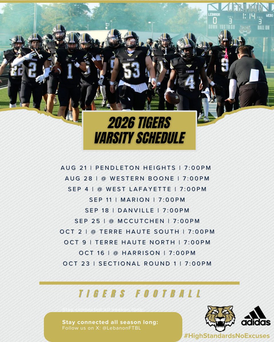 Lebanon Football tweet media