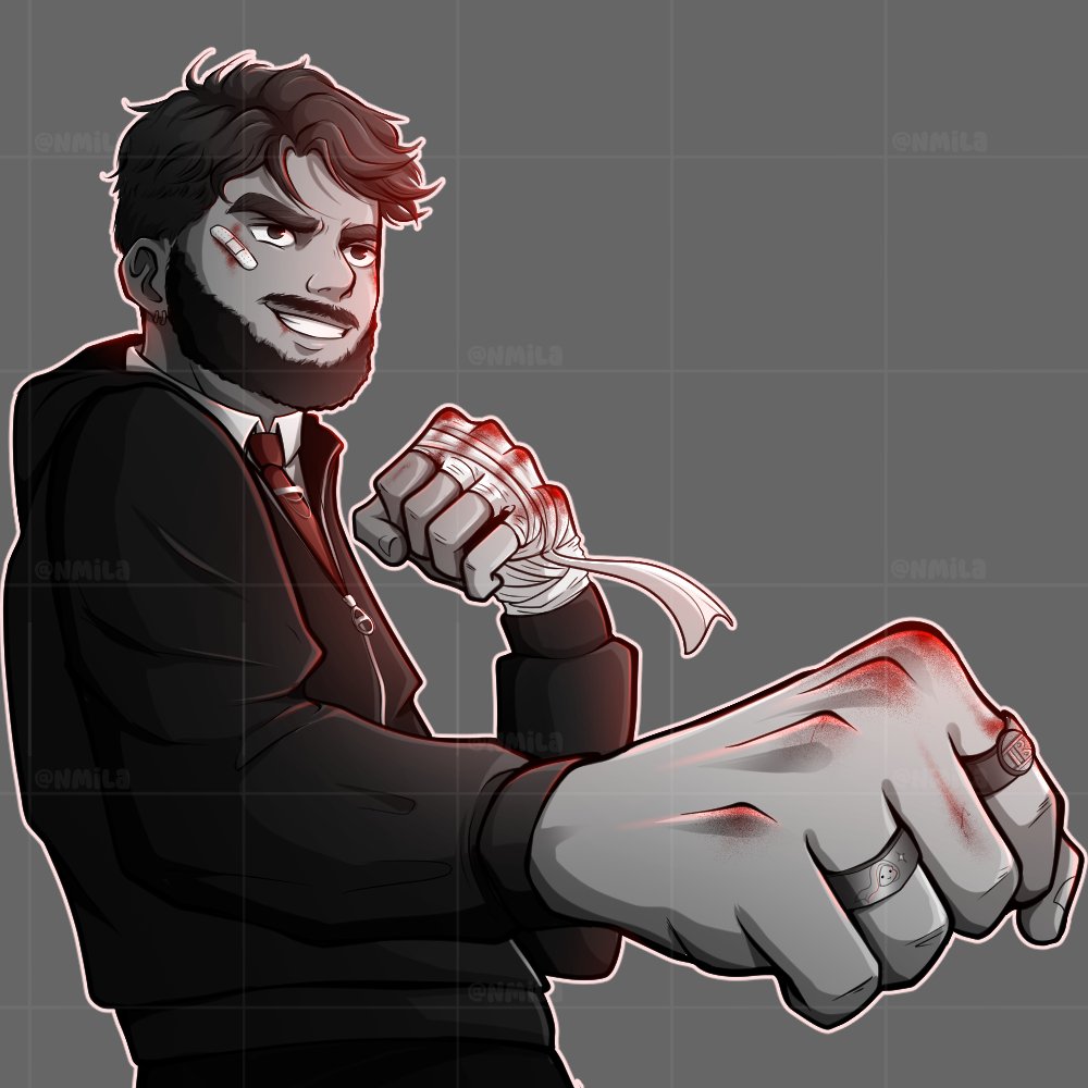 nmila_x's tweet photo. Illustration réalisée pour Yongsvar sur twitch ✨
#illustration #Commission #twitch https://t.co/Lx63COl9gg