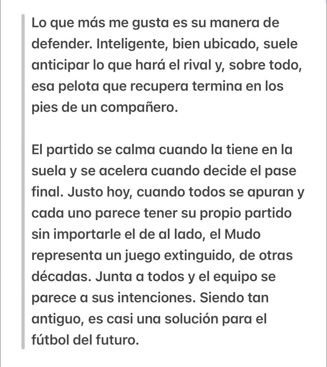 #Belgrano | 🗣️🇦🇷 Matías Manna, video analista del cuerpo técnico de la Selección Argentina, sobre Franco “Mudo” Vázquez.

El volante de Belgrano es el distinguido, es el diferente, es el mejor.