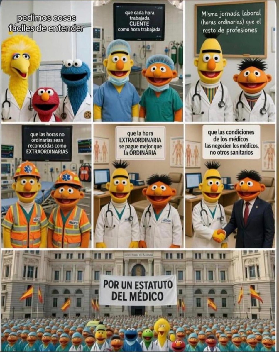 Oka392537941887's tweet photo. @aguayo_UM @sanidadgob @cesm_sindicatos Y si siguen sin entenderlo, a ver si con barrio sésamo lo entienden https://t.co/9ylXRGfWNV