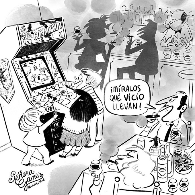 Señora Gamer (Maribel Carod)
<a href="/SraGamerComic/">Señora Gamer</a>
<a href="/maribelcarod/">Maribel Carod</a>