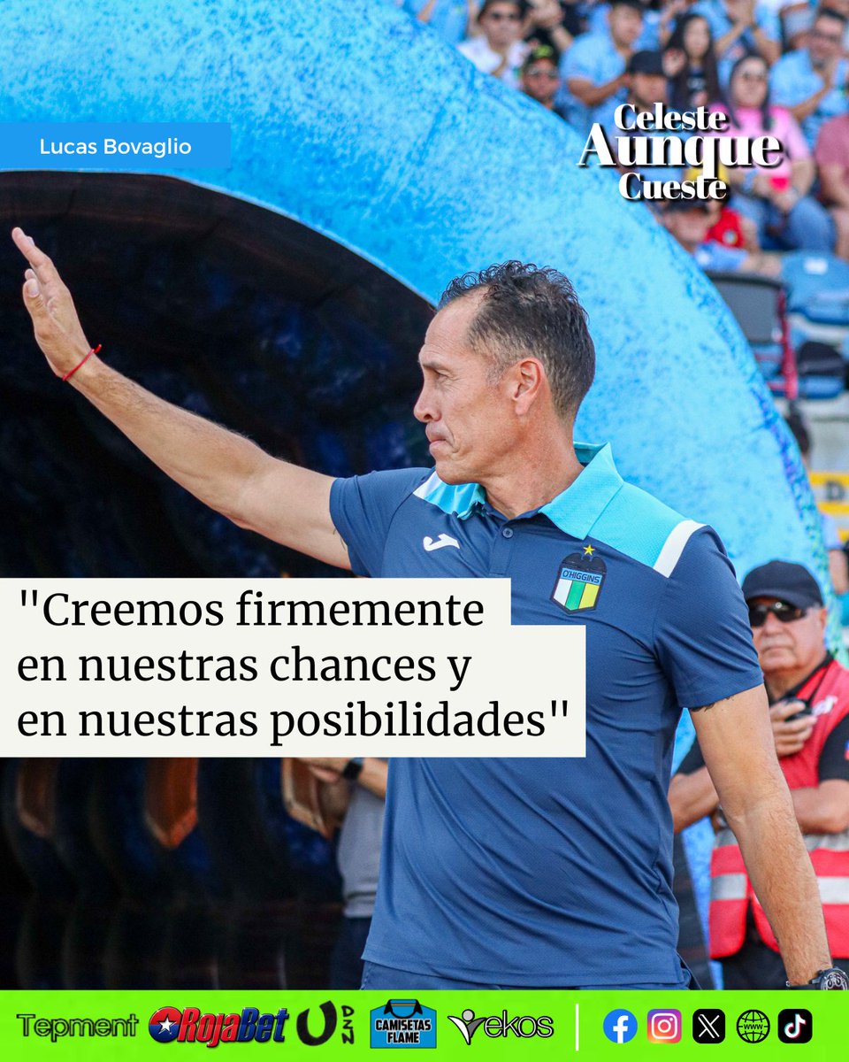 #Conferencia 🎙 | Lucas Bovaglió expresó que el plantel está mentalizado en demostrar su planteamiento en los 180 minutos que dura la llave de #CopaLibertadores.

📸: Bárbara Cáceres - #CelesteAunqueCueste✍🏻