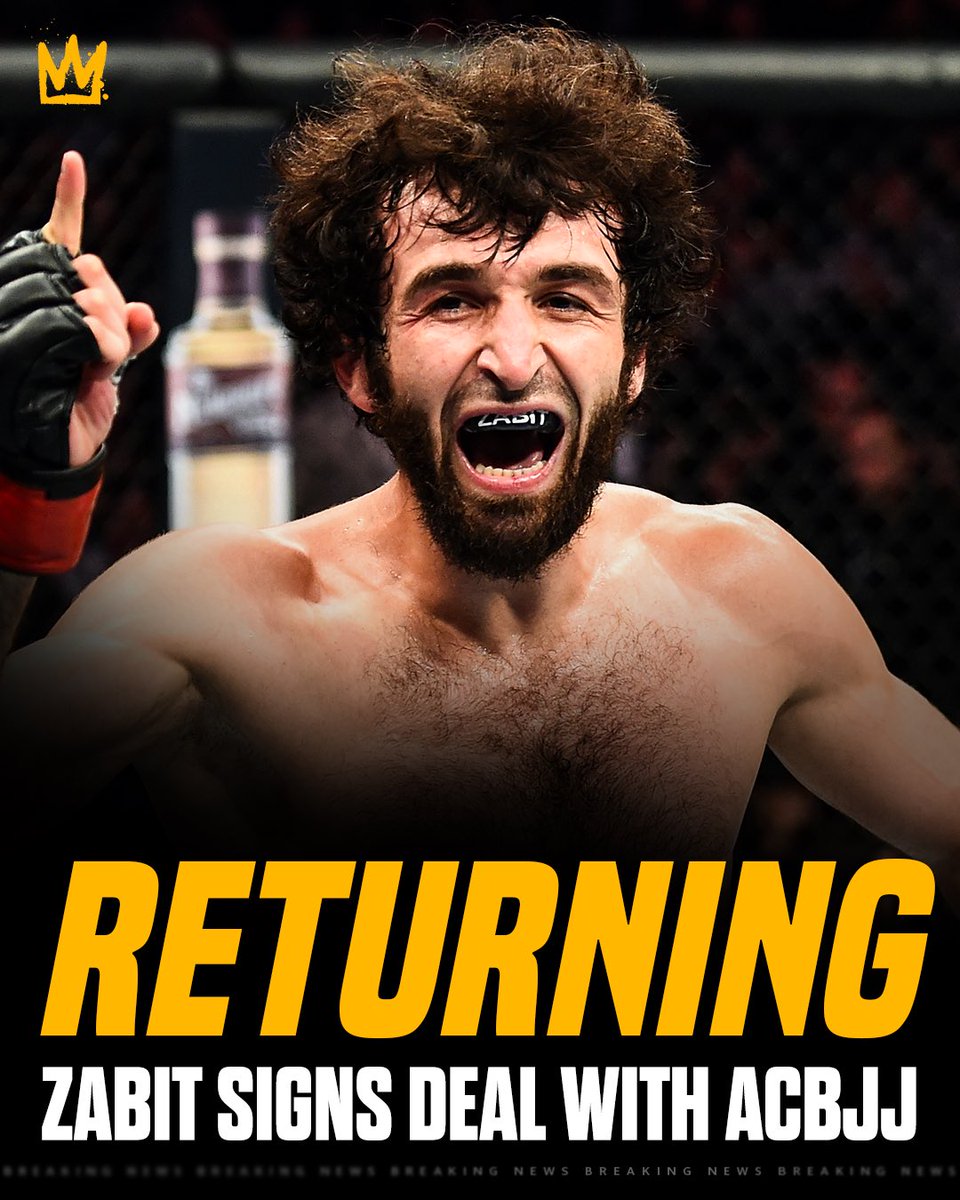 uncrownedcombat's tweet photo. 7 years ago, Zabit Magomedsharipov walked away from the UFC in his prime. Today, he returns to combat sports.

How long does it take for Zabit to go from grappling to back in the Octagon? 🤔 https://t.co/IjHHezATj5