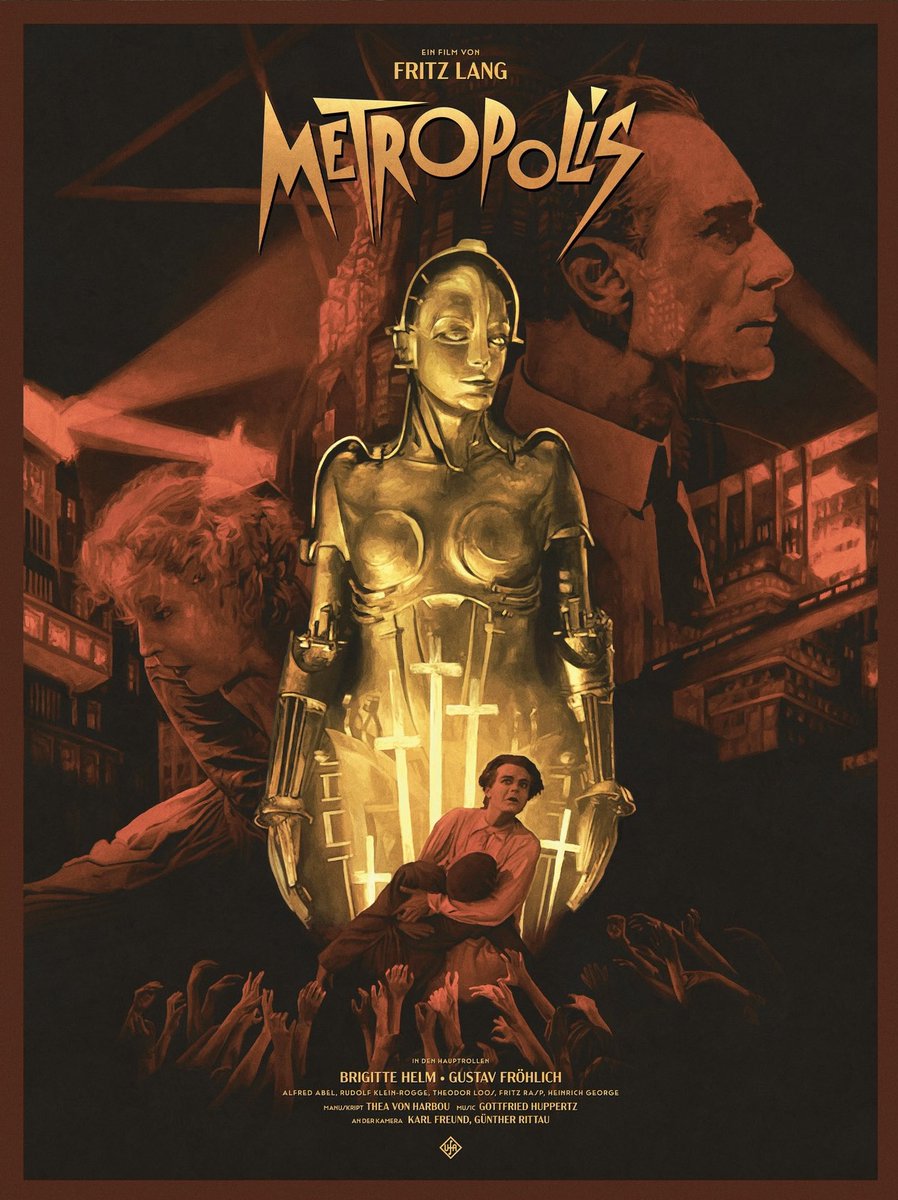 PosterEscape's tweet image. Impressive poster for Metropolis by @AdamDemarti x @apollodrops 

#Metropolis