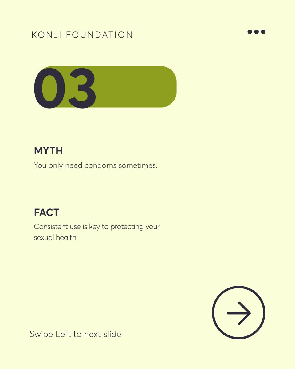 Konji_SH's tweet photo. Condom myths prevent people from protecting themselves properly.
Education helps people make confident, informed choices about their sexual health.

 #CondomAwareness #MythBusting #KonjiHealth https://t.co/MZjtPawXeO