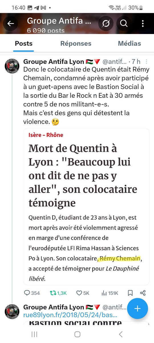 Garde53's tweet photo. @Frontieresmedia Pour le  malheur de ses parents, #Quentin a été radicalisé 3 ans de descente en enfer d'1 extrême droite  natio-nazio-tradi et meurt dans un affrontement,
proche des nazis du C9m et #Némésis,  des hérétiques d'academia, membre des ultraviolent d'Allobroges colloc d'1 Bastion https://t.co/4GBIxAFwfV
