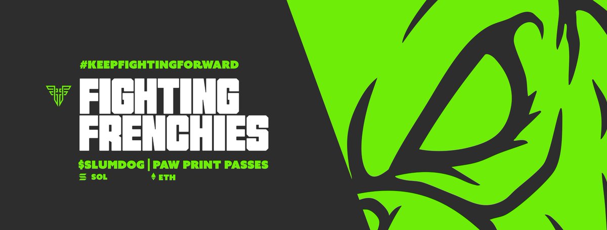 A New dawn is coming, the dawgs are coming 🐺

Discord server officially opens to public, Enter the arena and become a D.A.W.G 🏆

Embark with us on The Fighting Frenchie Worldwide Takeover 🐾🌐

Discord Link: discord.gg/hXbKftCjye