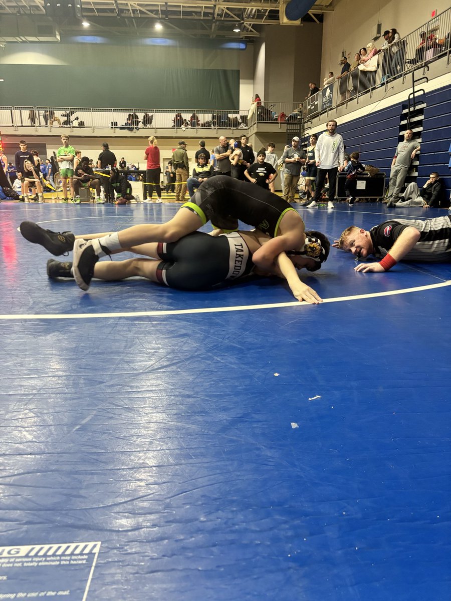 Weston2613's tweet photo. Took home 🥇today state bound #wresling #miniontraningcenter https://t.co/drjTX7qd3j