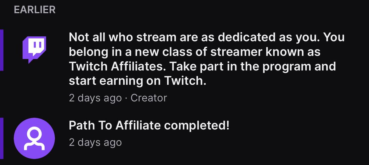 WafflesAlmighty's tweet photo. 14 years on the platform. 7 years of trying to reach this goal. 2 days shy of a month of consistent streaming and I FINALLY got it. #twitchaffiliate https://t.co/KwzttNvKjy