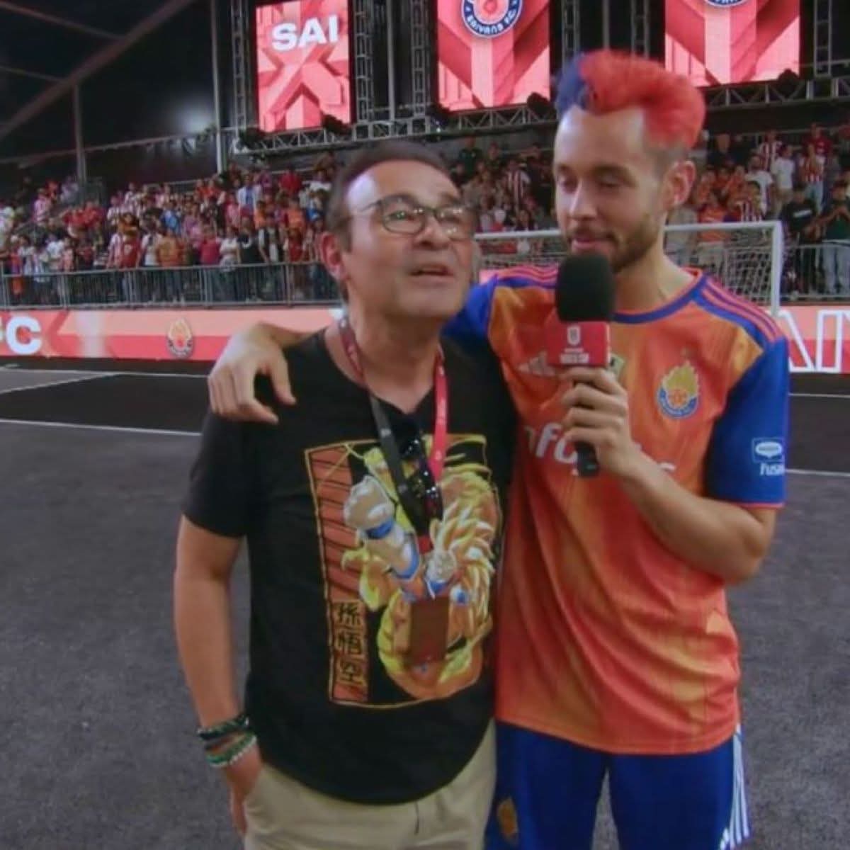 Te_Gress's tweet image. Aquí con Lalo Garza