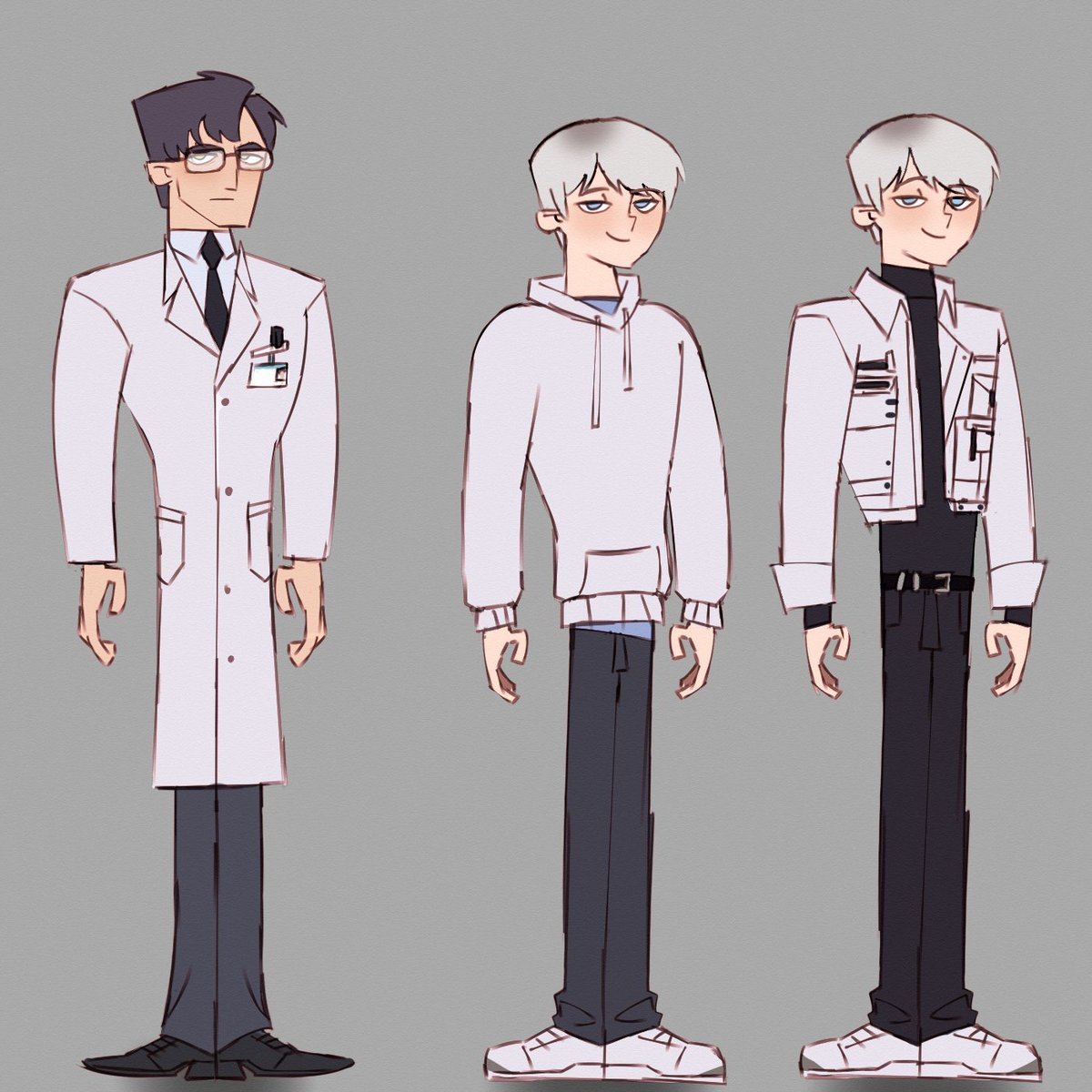 the whole cast's design (wip!)
