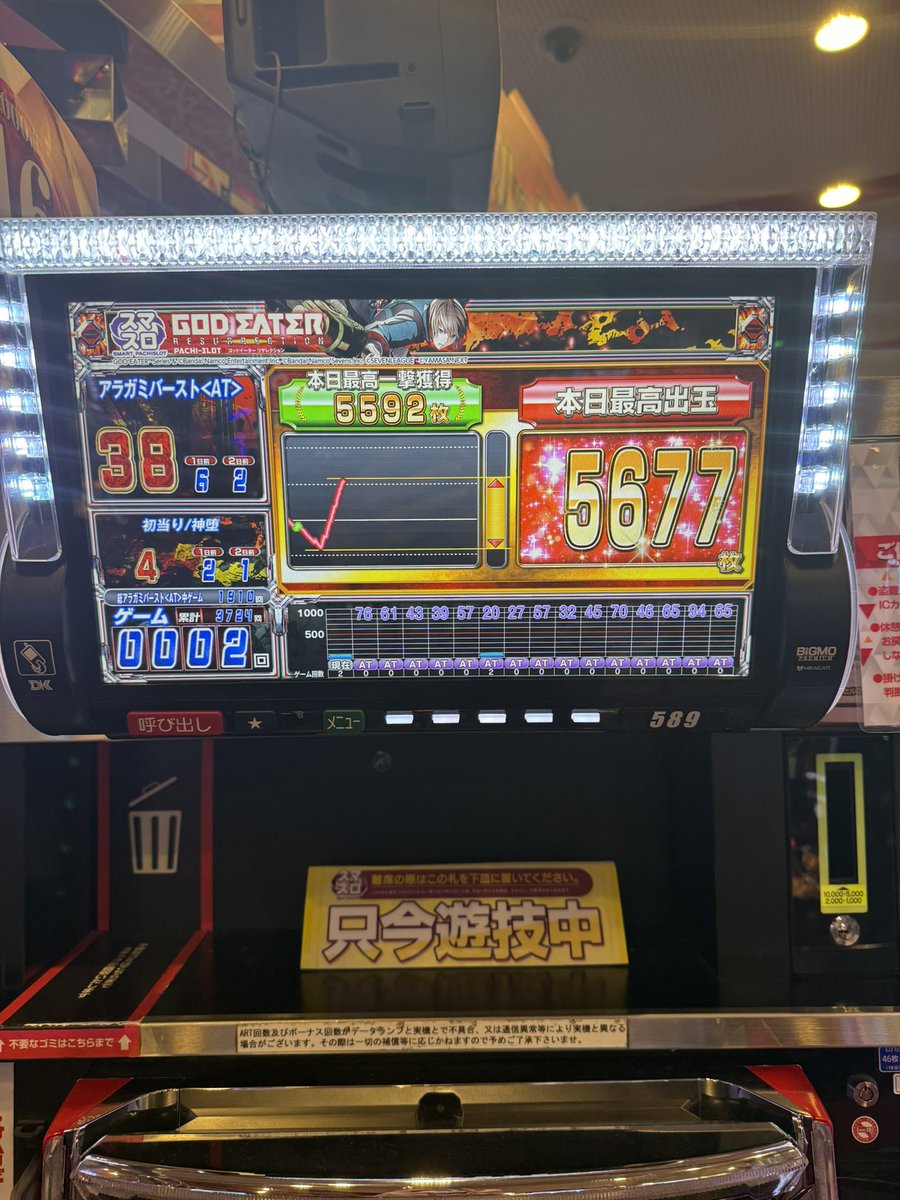 ROK1869IYN's tweet photo. これって神チェリー？
 #ゴッ���イーター  #ゴットイータースマスロ https://t.co/a2f2GdLaS9
