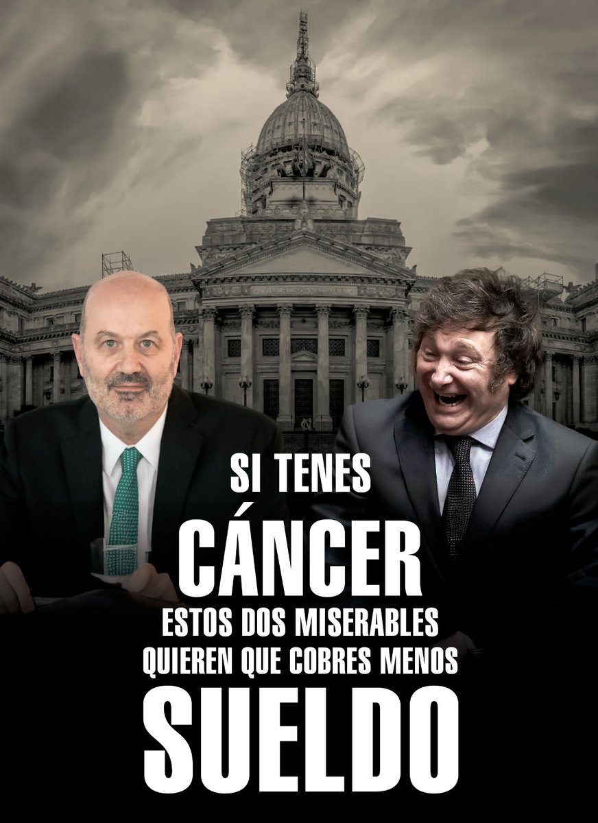 Les preocupa la plata que, según ellos, "se pierde" con los tratamientos médicos prolongados. 
Pero no les preocupa la que desaparece con el 3% de Karina.