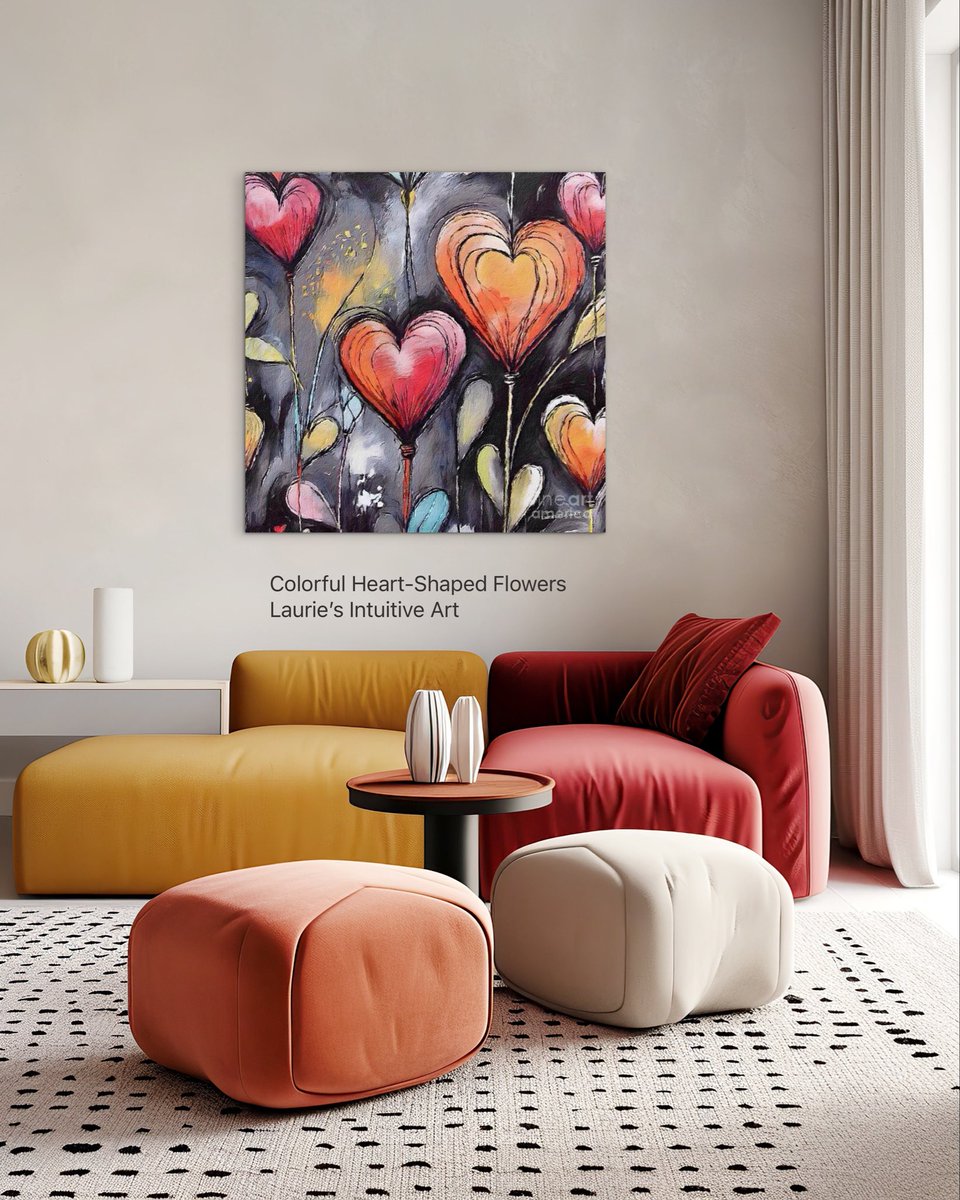 ArtisticLaurie's tweet image. Love. Emotional connection. Compassion. Happiness. Gratitude. Blessings. 

lauriesintuitiveartpixels.com/featured/color…

#heartart #texturedart #flowerart #heartcanvasprint #love #compassion #blessings #homedecorart