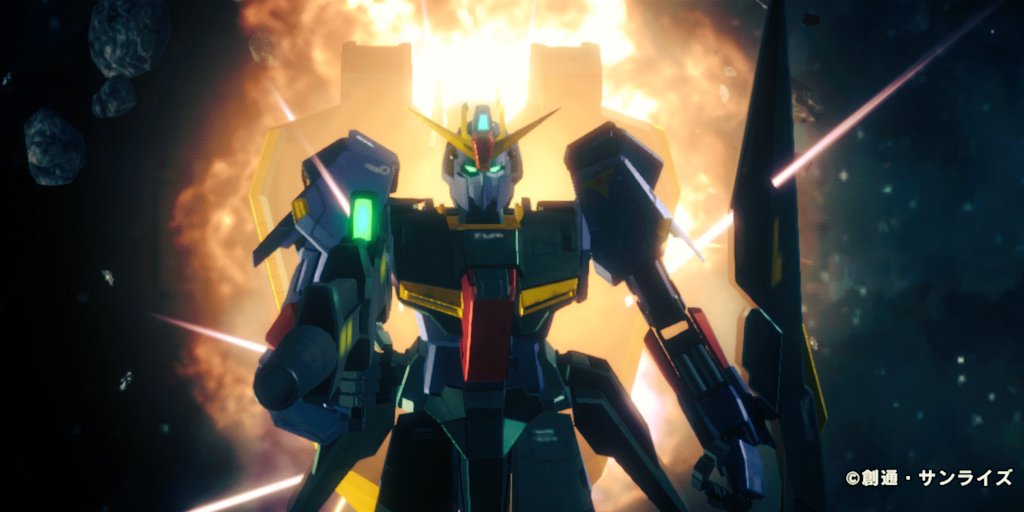 moooobuuuuuu's tweet photo. #ガンダムUCE

【歓迎会】

使用MS:画像参照
搭乗者:画像参照
撮影場所:バトラ3

比較的最近お迎えしたMS・キャラで、歓迎会兼ねてバトラ3攻略。

見せてもらおうか！最新鋭MSの性能とやらを！…秒でクリアです。

時代や作品がバラバラのMS同士が並んで戦っている光景、クロスオーバー感あって好き。 https://t.co/5suJZwJeU7