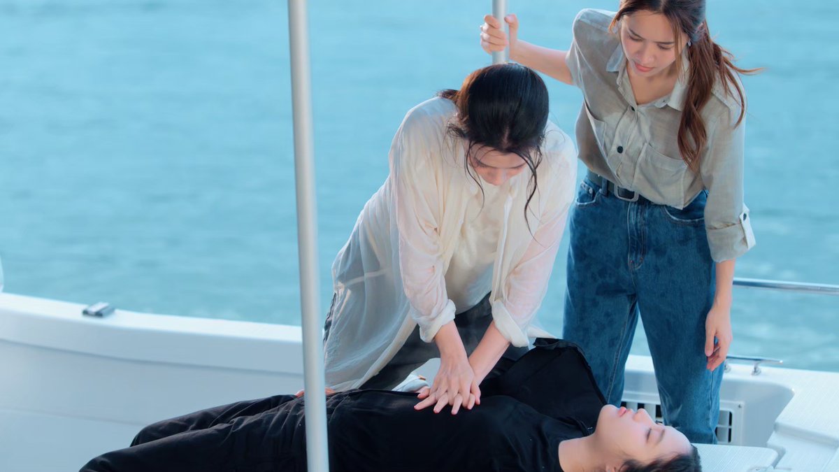 THE AIR Q23 SHOOTING
#เสน่หาวาโยคิว23

In that fragile space between life and loss,
the thought of a world without her is unbearable.

When you realize she might slip away,
you discover a strength you never knew you had
the kind that would do anything,
risk everything,
just to