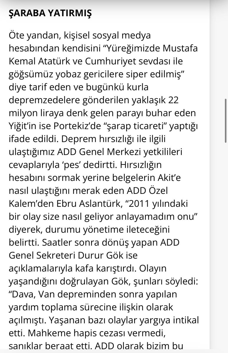 Atatürkçü Düşünce Derneği (ADD) olarak adınızı değiştirin:

Atatürkçüler’e yalakalık yapıp bağış toplamak için Fatih Tezcan’a ve Vatanseverlere saldıran ama meydan okumasını kabul edip 1 Kemalist tarihçiyi bile karşısına çıkarmaya gözü yemeyen Atatürkçü Dümenciler Derneği (ADD).