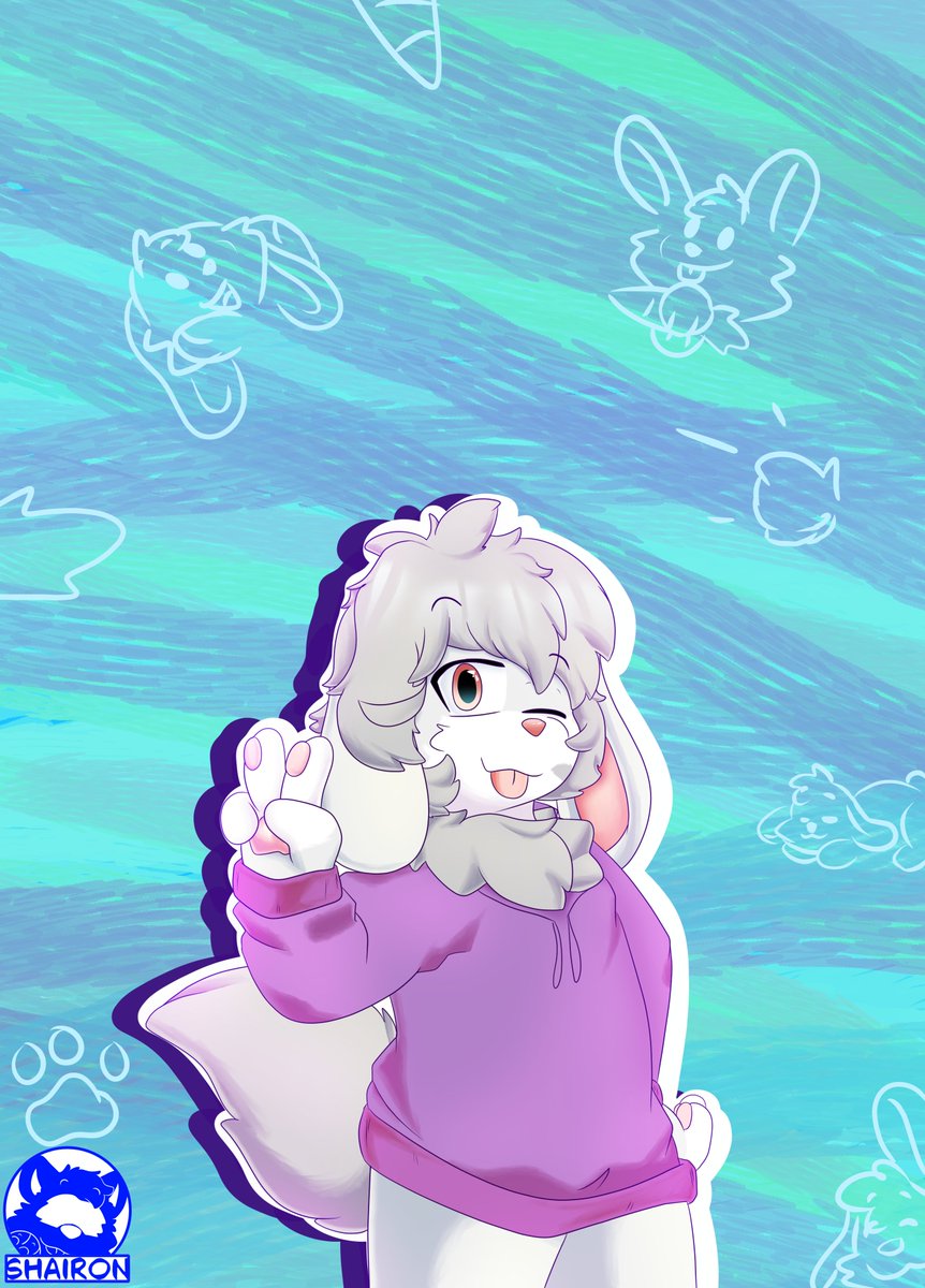 ShaironTapache's tweet photo. Mi parte de un art-trade con @Sukuro_fanarts 

¡Es un wonejo! x'3 estubo divertido poder dibujarlo y creo que el resultado quedo divertido. :3

#furryartist #furryartwork #furry https://t.co/LrZLOm80iH