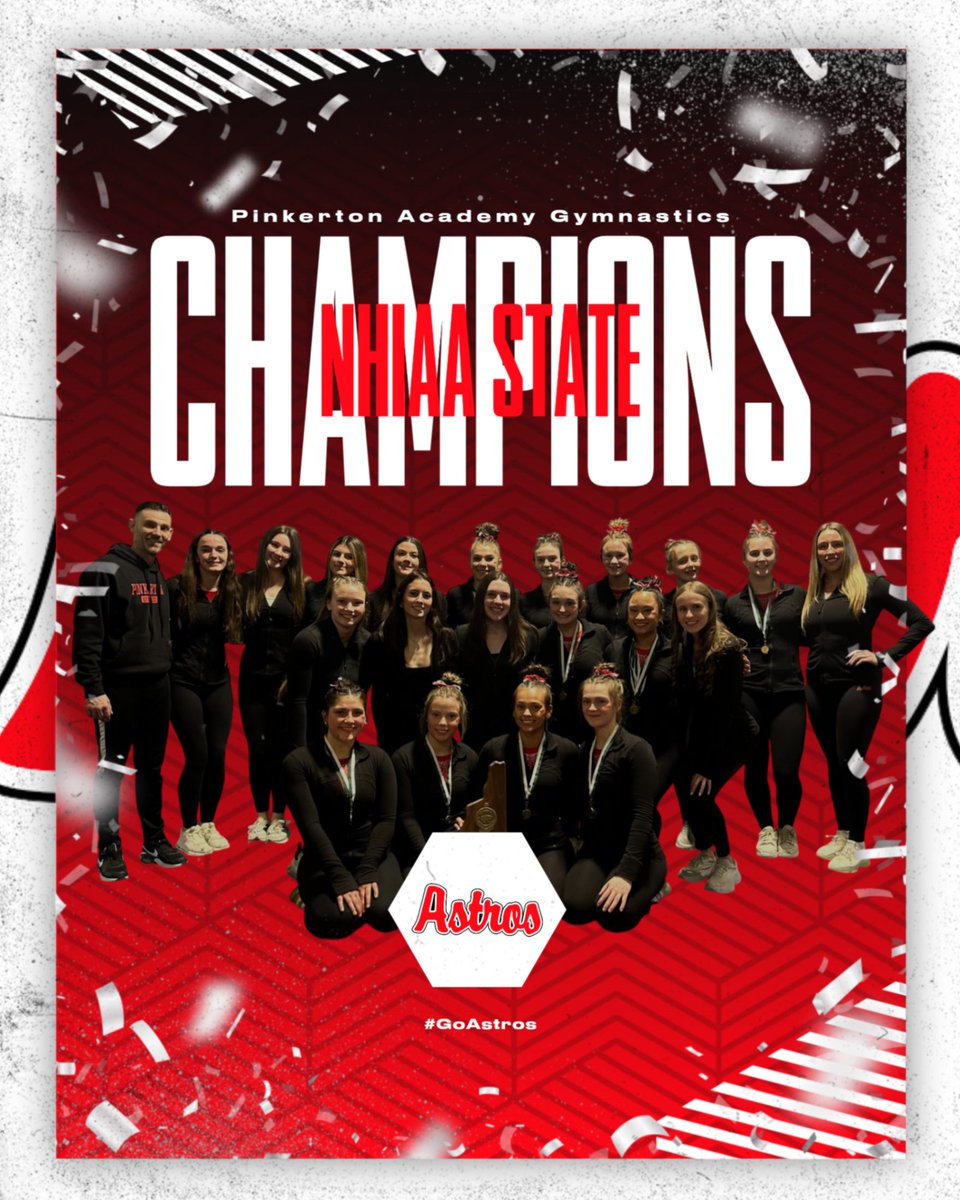 PA_Ath's tweet photo. On Saturday, the Astros Gymnastics team traveled to A2 in Salem to compete in the NHIAA State Championship.  The Astros came away with the big plaque for the 21st time in program history!
#GoAstros https://t.co/i7Rl0xjr4r