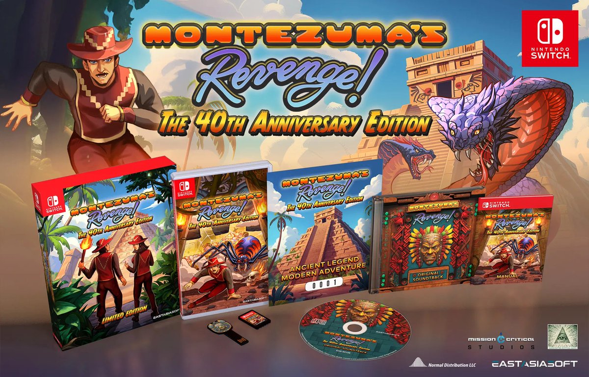 Montezuma's Revenge [The 40th Anniversary Edition] - Nintendo