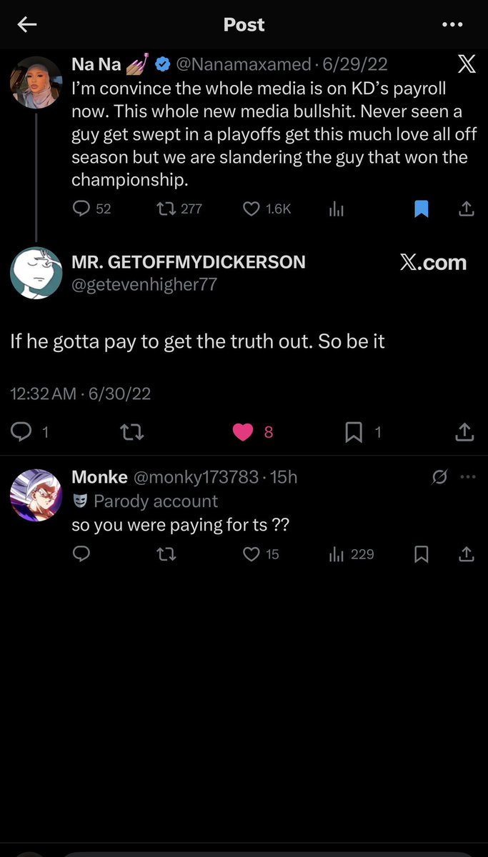 Na Na 💅🏽 tweet media