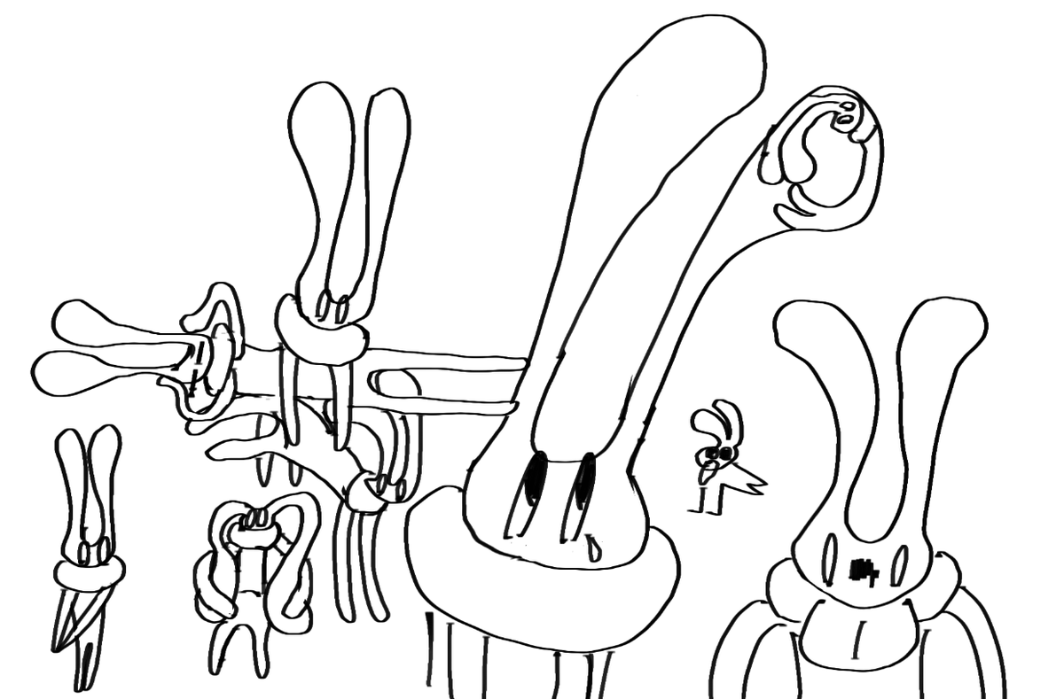 WhoisCexe's tweet photo. I like drawing rabbits https://t.co/DcJ7Yqe3zM