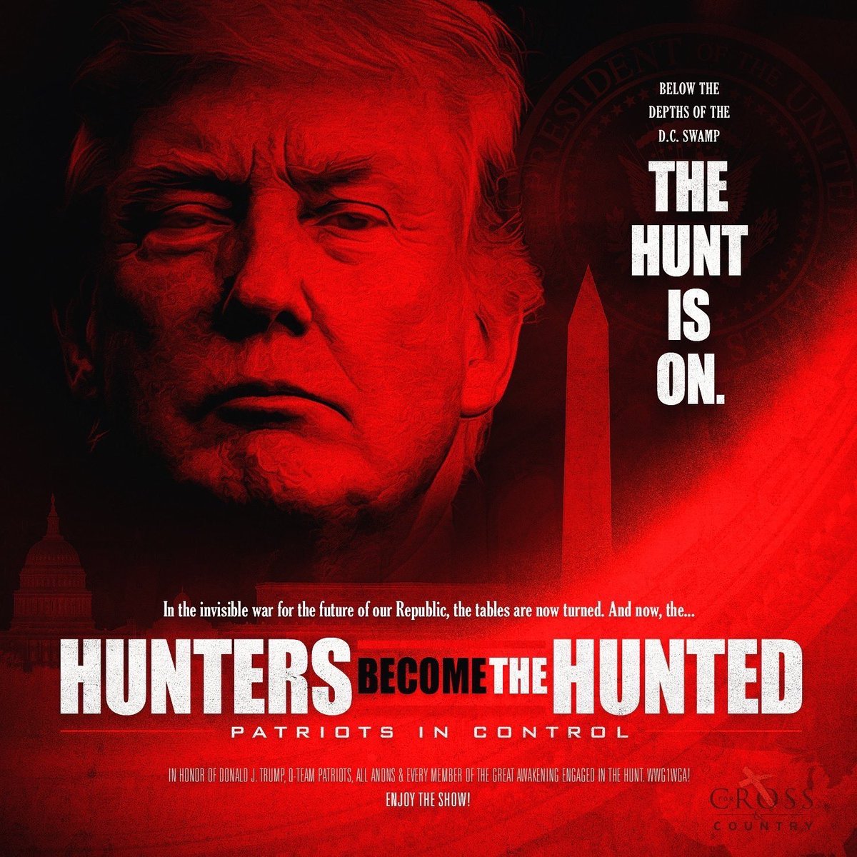 “I was the hunted, now I am the hunter” 

833 Timestamp.