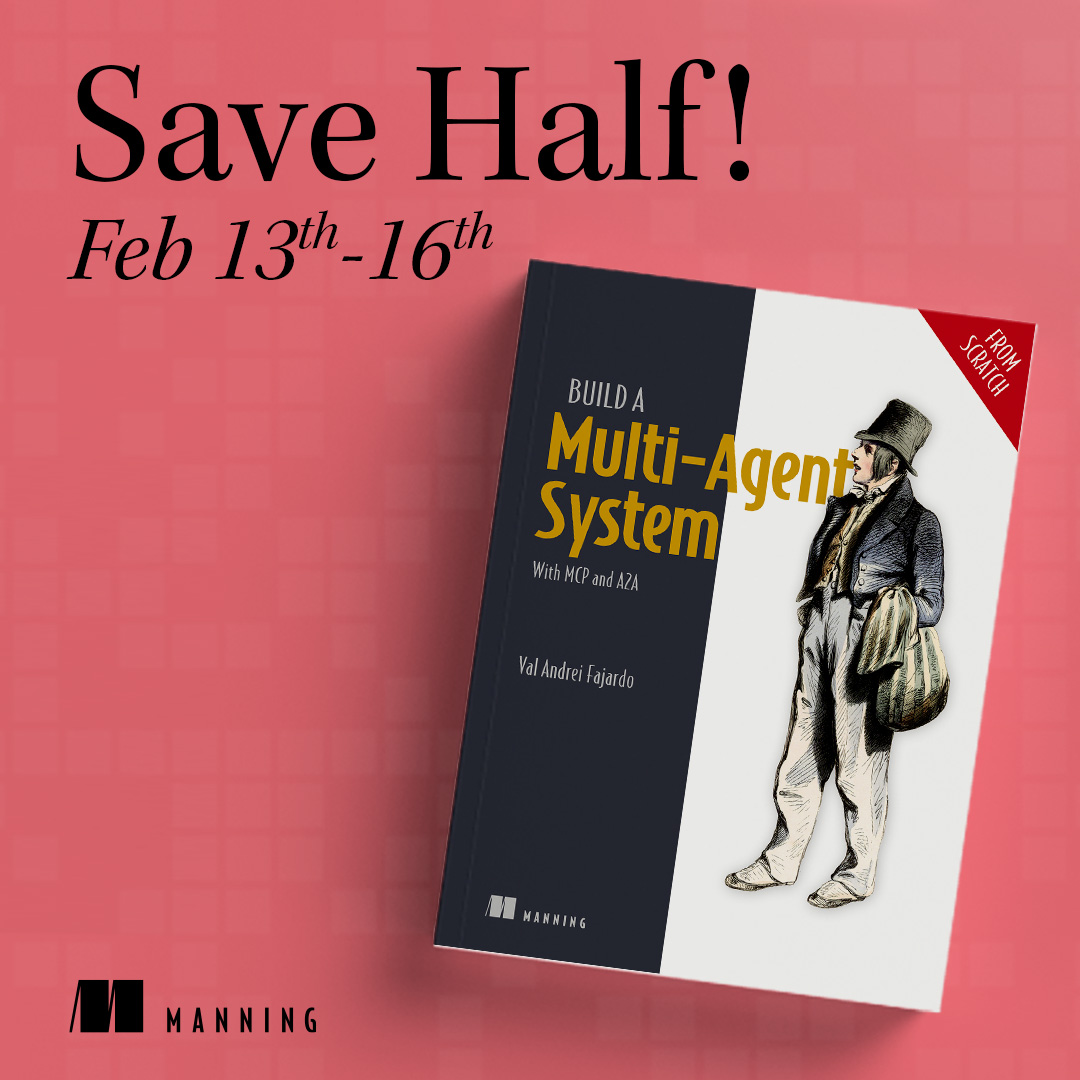 Manning Publications tweet media