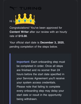 remotemondays's tweet photo. How To Get A $60/Hr Remote Job As A Nigerian [READ CAREFULLY]🆕

This update is for smart people, you don’t even need to have that big techy skills or someone abroad.🤌🏻

Right here from Naija, you can be making $60/hr everyday, which can amount to $4000-$6000 per month.🔥

>>>>Now before you think I’m just making things up, look at the four screenshots attached to this posts.<<<

Four different remote jobs sites;

✅ No1 is Micro1, which offered me $15/hr for a video recording job.

✅ No2 is Turing, which offered me $15/hr for a content writing job.

✅No3 is Uber Ai which offered me $25/hr for a language translation job.

✅ No4 is Aurora studio which offered me $18/hr for an audio recording job.

So the Game is in the NUMBERS👌

Like and Retweet for Part 2, I will be taking each one, ONE BY ONE 🤝