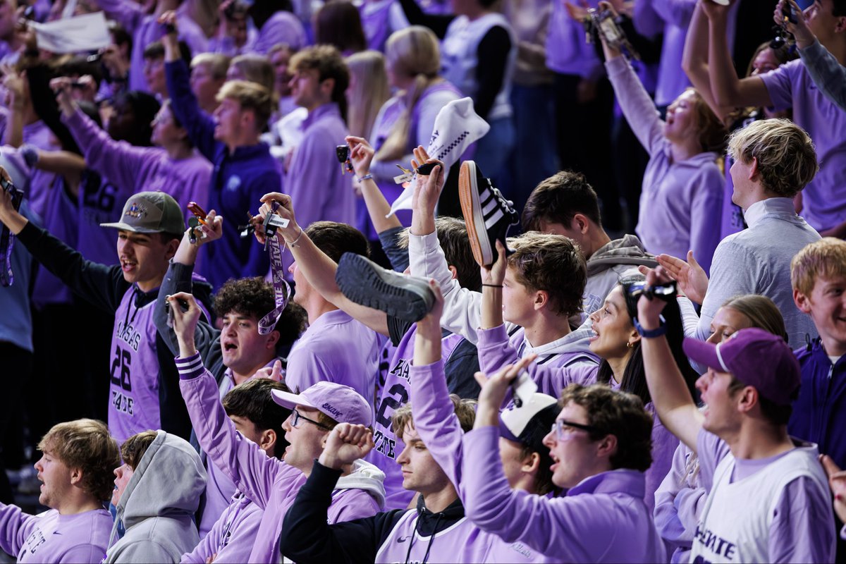 K-State Student Section tweet media