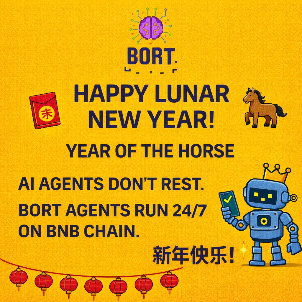Year of the Horse 🐎

This cycle won’t be defined by recycled DeFi forks.
Not by another “new L1”.

It will be defined by AI agents.

And <a href="/BNBCHAIN/">BNB Chain</a> is positioning itself to be their home thanks to BAP-578, a native BNB Chain standard purpose-built for on-chain AI agents invented