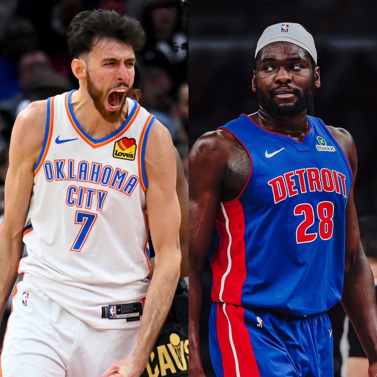 Lowest opponent FG% allowed on shots at the rim this szn (min. 200 FGA defended):

42.7 - Isaiah Stewart
. 
46.6 - Chet Holmgren
. 
52.6 - Evan Mobley
53.5 - Rudy Gobert
53.9 - Luke Kornet
54.5 - Jaren Jackson Jr.
55.1 - Alex Sarr
55.1 - Derrick White
55.3 - Jay Huff
55.3 - Wemby