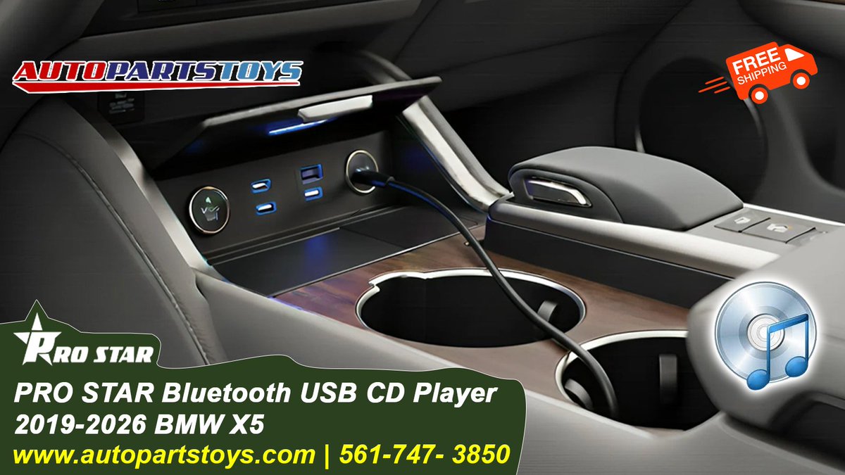 autopartstoys's tweet image. Bring back the high-fidelity sound you love with the PRO STAR USB CD Player. Seamless integration. Zero hassle.

🔗 autopartstoys.com

#BMWX5 #BMW #CarTech #ClassicSound