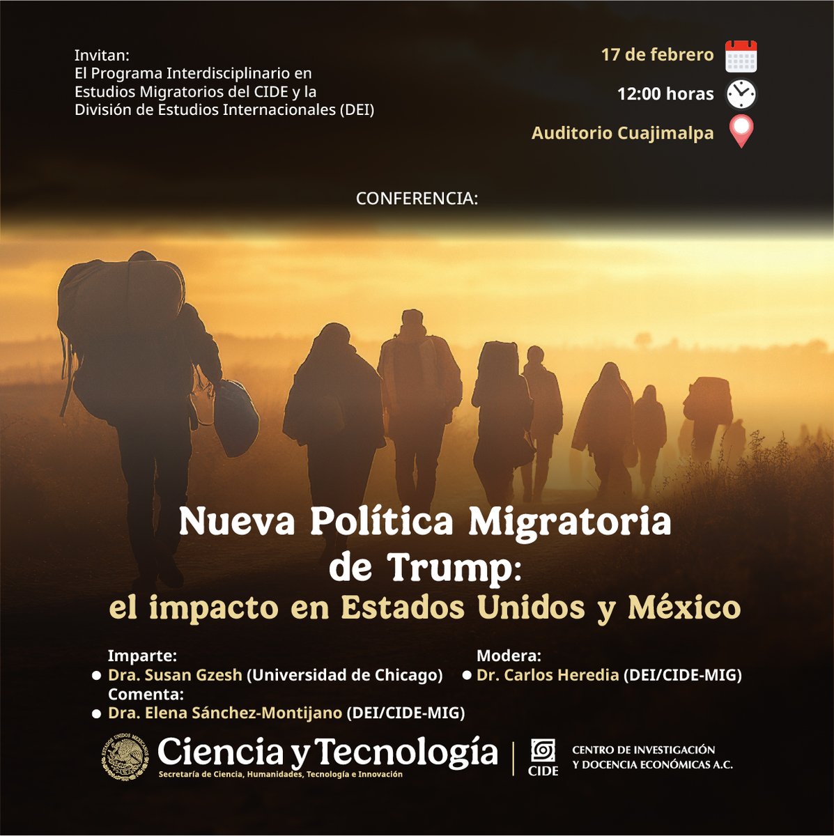 CIDE Migración tweet media