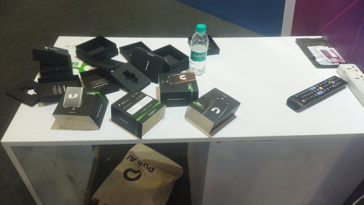 venkat_fin9's tweet photo. An Indian startup came to the AI Summit to showcase its patented AI wearable. What followed explains the gap between speeches and ground reality 👇

They paid for flights, hotel, logistics and booth to support the “AI ecosystem”.

At 12 PM, security sealed the area for a VIP visit scheduled at 2 PM.

First security team allowed them to stay, second team forced them to leave immediately, total mis-coordination.

They asked if they should take their devices; were told everything would be safe under security watch.

Gates stayed shut for ~6 hours.

When they returned, their AI wearables were stolen inside a high-security zone.

And we’re told India is becoming an AI superpower.
Startups don’t need slogans and photo-ops, they need protection, accountability and actual support.
PR events don’t build innovation. Systems do. @imDhananjay
