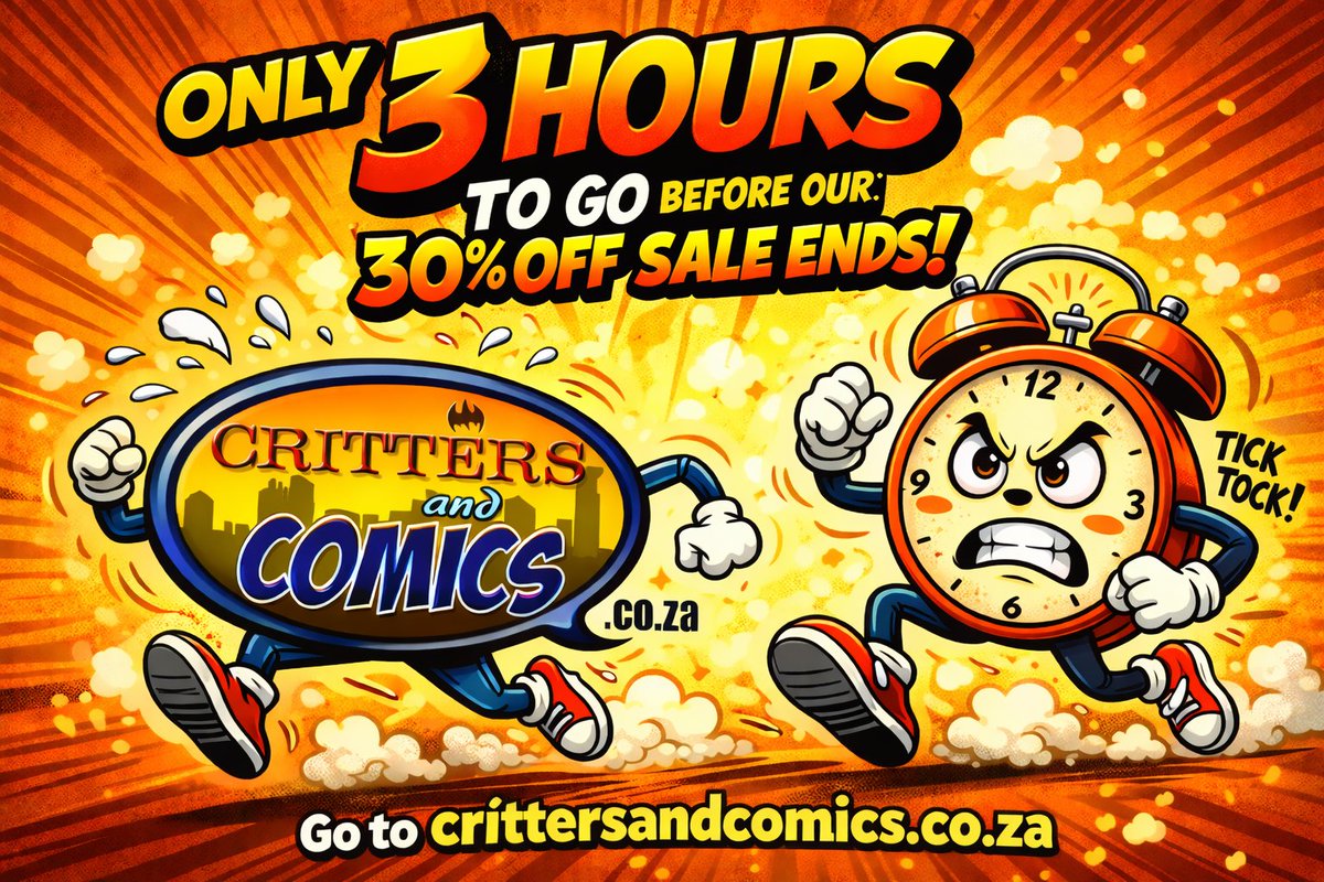 CrittersComics's tweet photo. Use code LOVE13 before you wake up tomorrow thinking, “I should’ve, I could've, I would've …”
Clock’s ticking.  Ready… Set… Shop! ..... https://t.co/HYI7aQuEbt
*Minimum order of R400 required.
#crittersandcomics #GeekCultureSA #FunkoPop https://t.co/X3skA8pZfL