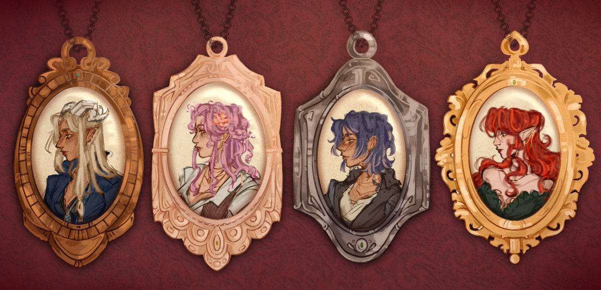 Slightly late for Valentine’s Day but have some lover’s portraits