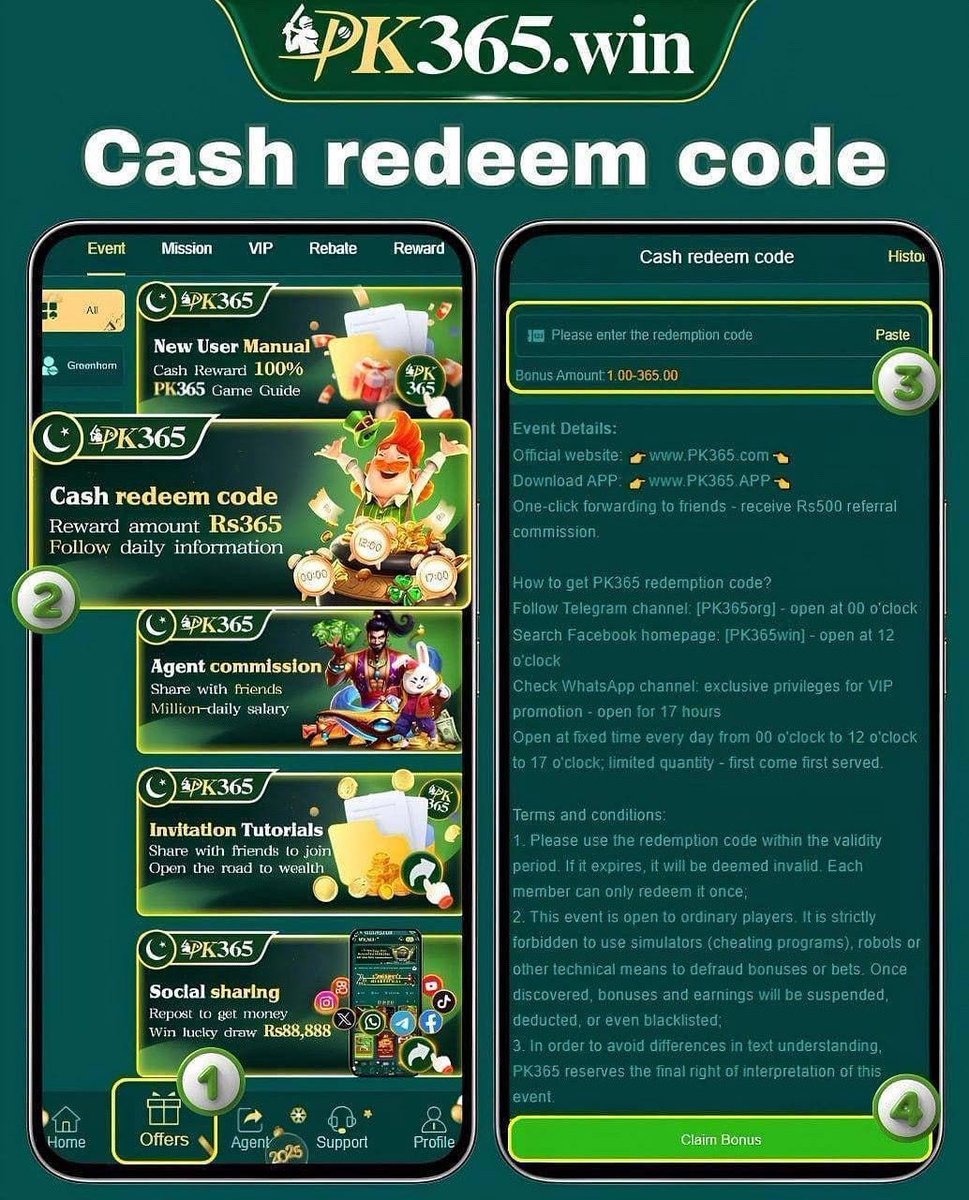 wwwPK365's tweet photo. 🎉 Today's first wave of redemption codes 🎉

✅ VIP User:  3️⃣6️⃣5️⃣2️⃣6️⃣
✅ Users:       3️⃣6️⃣5️⃣2️⃣7️⃣

⏰End time: 02:00⏰

📢📢Claim steps: [Offers] →  [Events] → [Cash redeem code] → [Enter the redemtion code] → [Claim bonus] 💥💥 https://t.co/3w3jGketjW