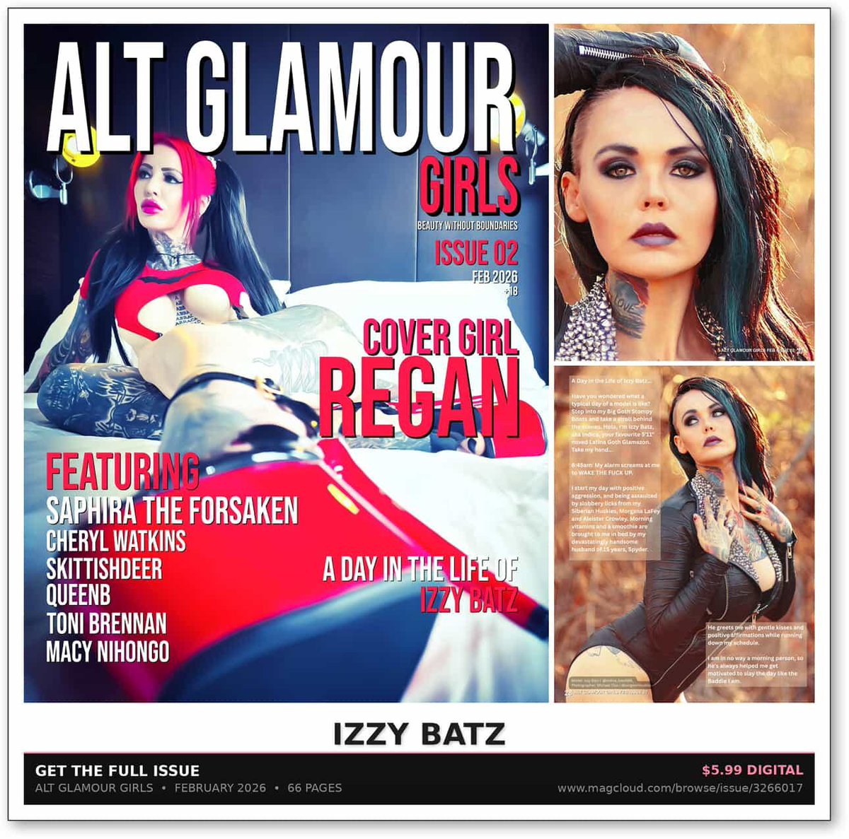 indica_batz's tweet photo. My full feature &amp; exsposé is out now &amp; available for purchase. Here is a little teaser for y'all. If you'd like to read my full article tap below to secure your very own copy today 🦇 https://t.co/ArscLvS2SM
#indica_batz666 #UKmagazine #internationallypublished #ambassador #paid https://t.co/8pEJZI3yNa